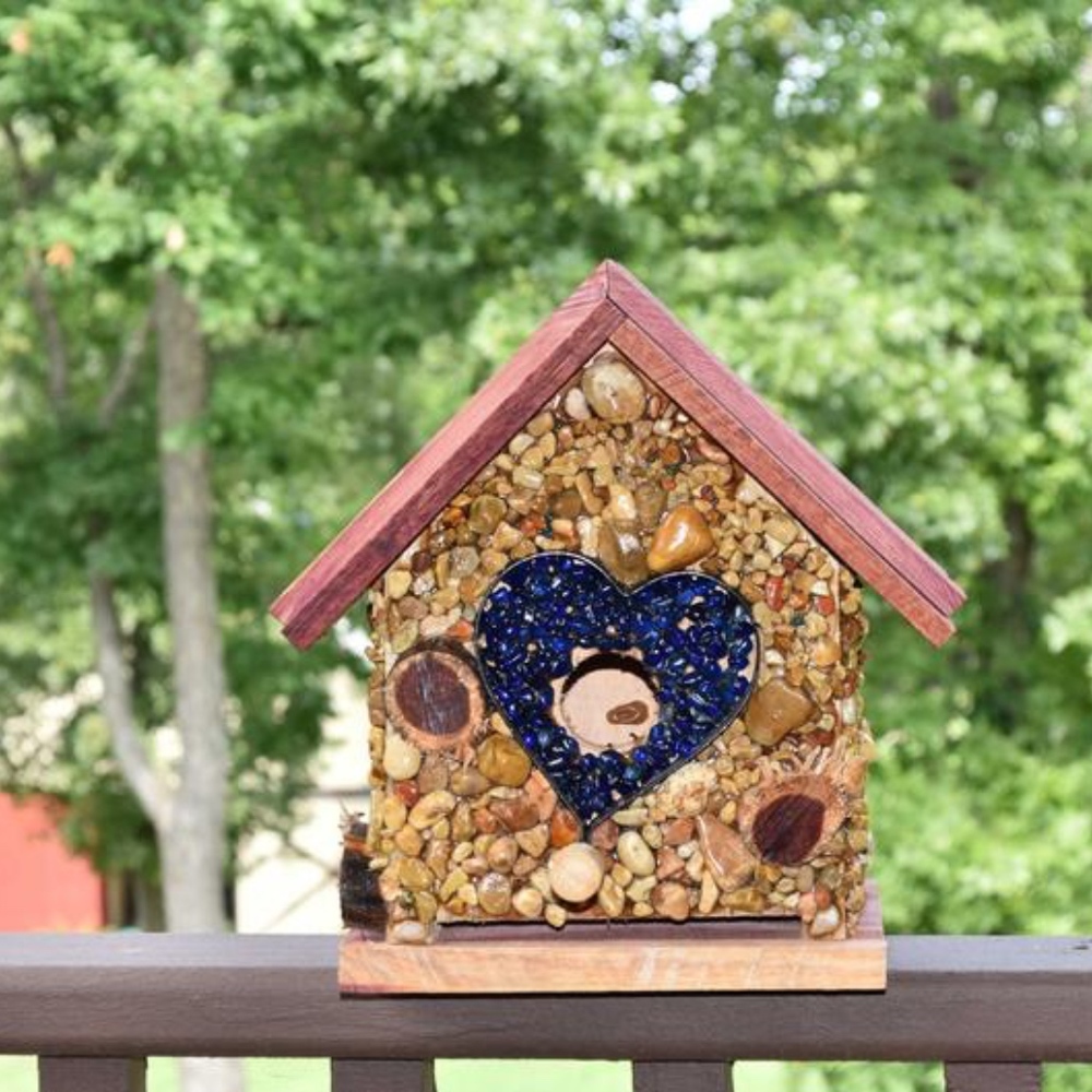 Handmade Rustic Birdhouse - Picture 5 of 5